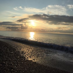 Beach nearby, white sand