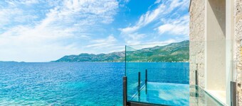 Beachfront Villa Gabriela with Pool