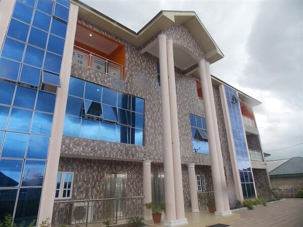 Fassade der Unterkunft