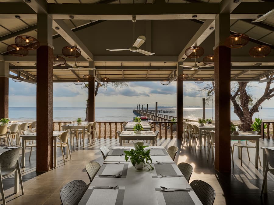 Café da manhã com buffet todos os dias mediante uma taxa