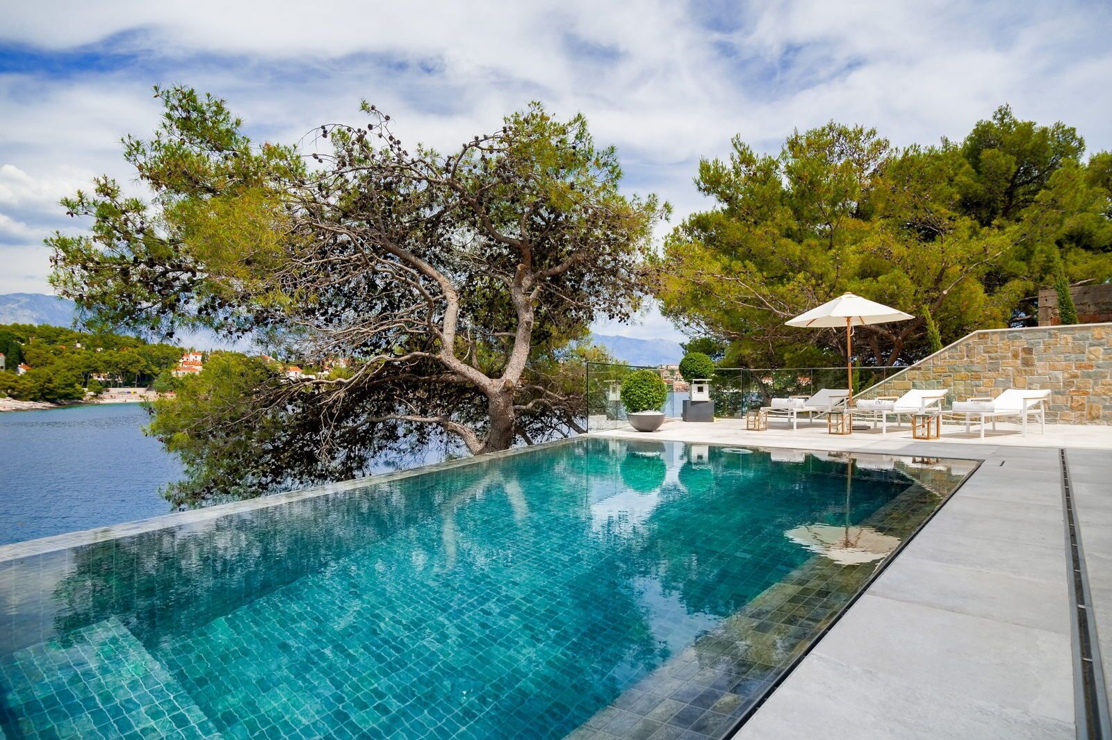 Seasonal outdoor pool