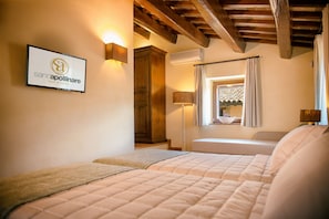 1 habitación, sábanas italianas Frette y ropa de cama de alta calidad