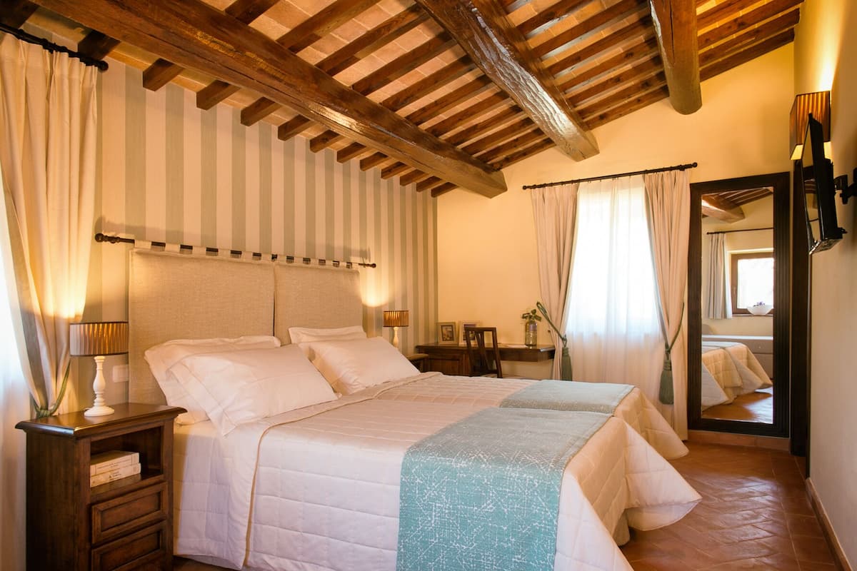 1 habitación, sábanas italianas Frette y ropa de cama de alta calidad