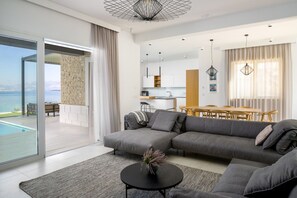 Villa | Stue | Fladskærms-tv