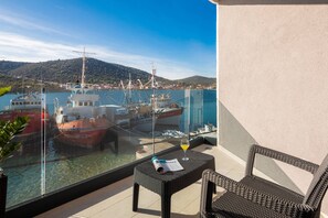 Villa, Beachfront | Balcony view