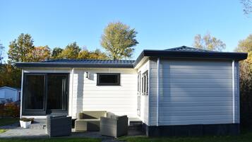 Chalet, 3 chambres | Terrasse/Patio