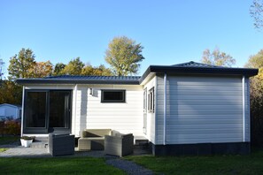 Chalet, 3 Schlafzimmer | Terrasse/Patio