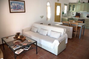 Smart TV, fireplace, Netflix, DVD player