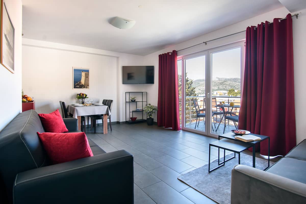 Superior Suite, Balcony | Living area | LED TV