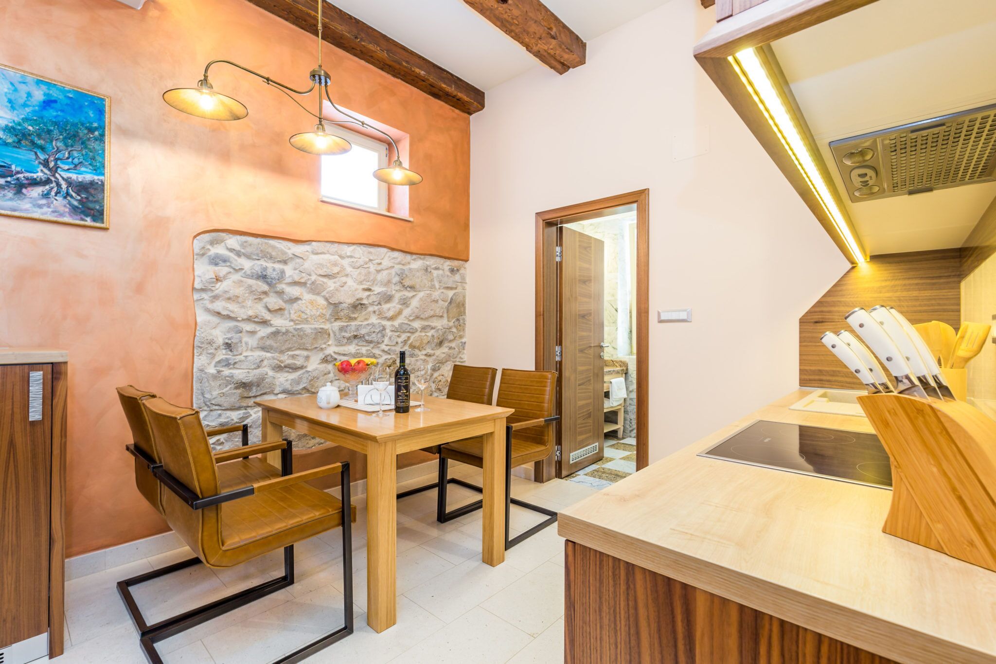 Restauration dans la chambre