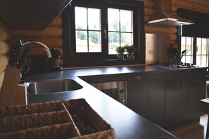 Cabin (Lodge) | Private kitchen - VDB Holiday - Voorsterwoud (Kraggenburg)