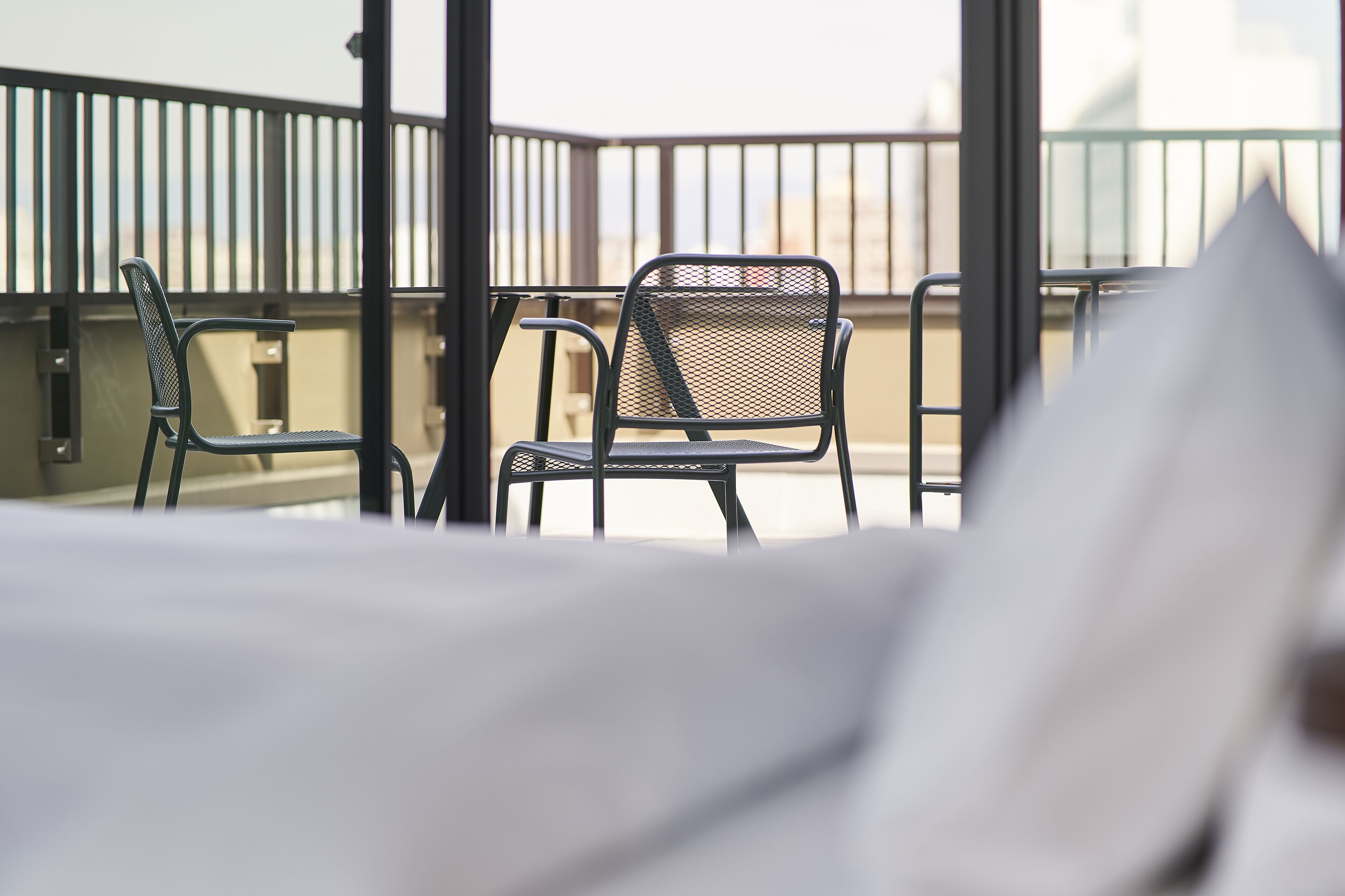 premium deluxe king with terrace, stacking bed, non smoking (shower and bathtub) | in-room safe, blackout curtains, soundproofing, iron/ironing board