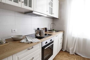 Appartement, 1 slaapkamer (San Salvatore Lodge) | Privékeuken | Een waterkoker