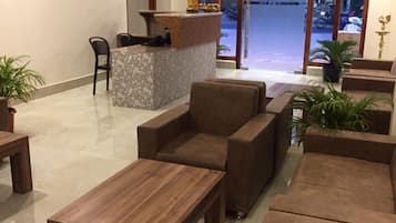 Sitteområde i lobbyen