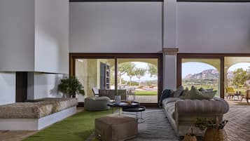 Sala de estar en el lobby