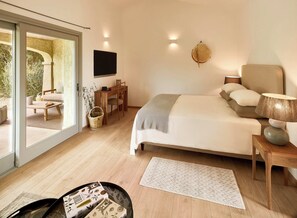 2 chambres, literie de qualité supérieure, couette en duvet d'oie