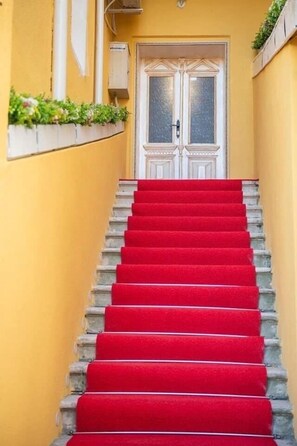 Fassade der Unterkunft