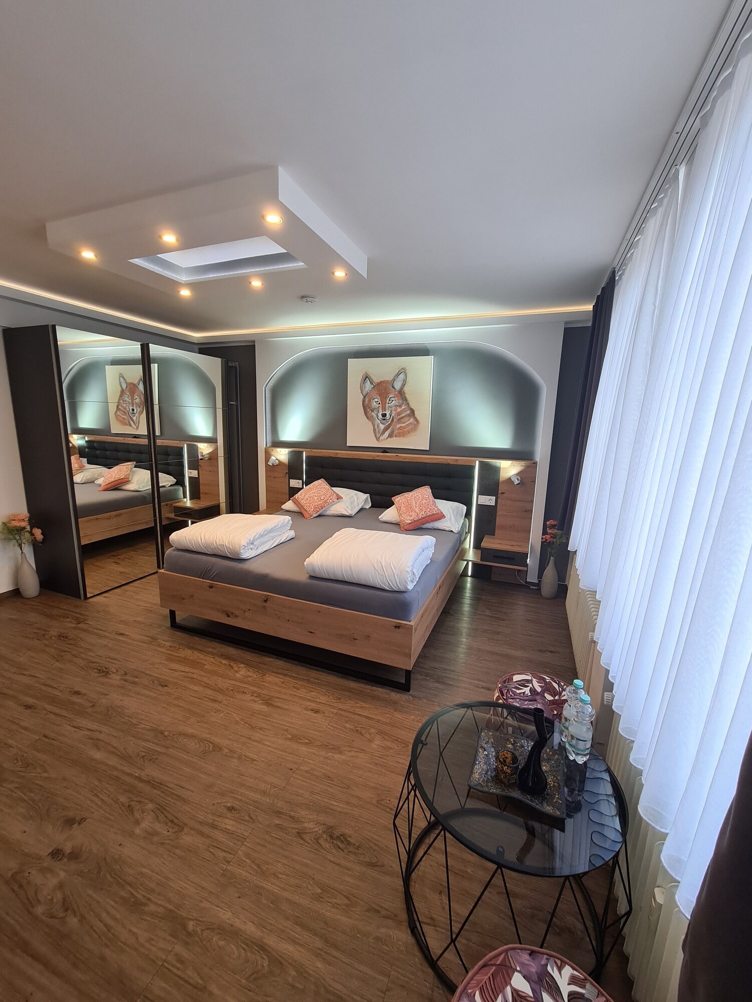 Superior-Doppelzimmer | Hochwertige Bettwaren, Verdunkelungsvorhänge, schallisolierte Zimmer
