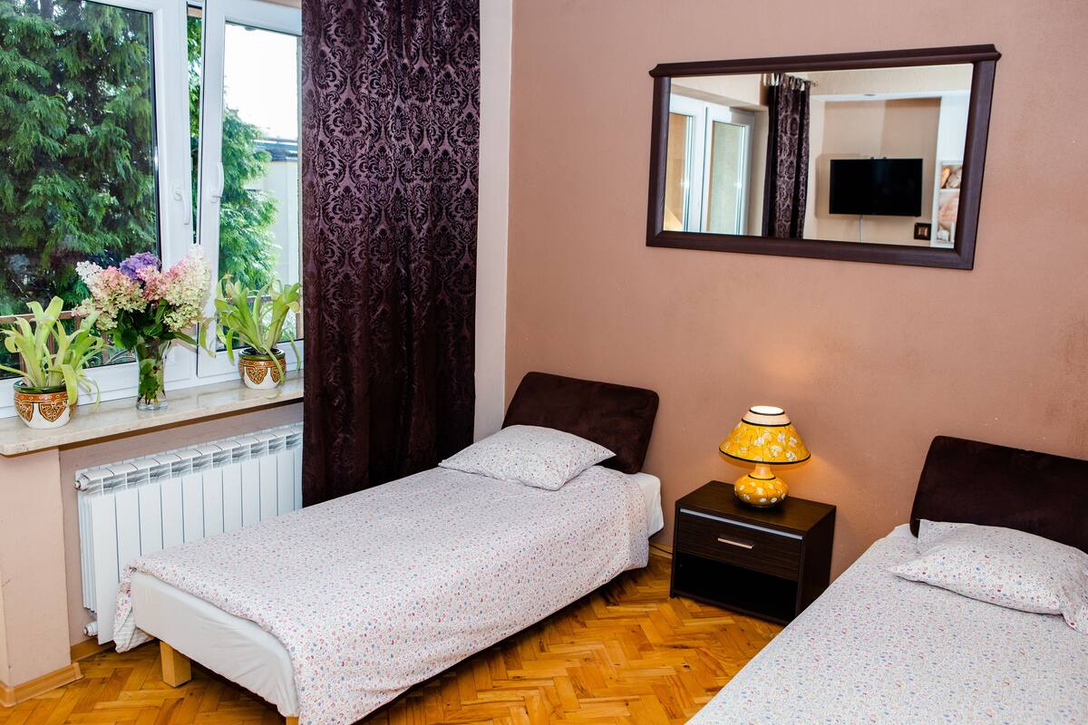 Double Room, Balcony | Living area | 32-inch plasma TV with satellite channels, TV