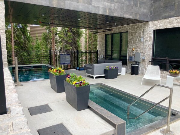 Piscine chauffée