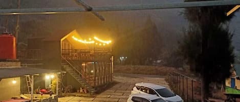 Fassade der Unterkunft