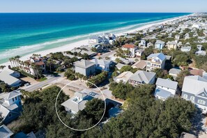 Beach - SALE~"Elizabeth White House"~Gulf & Seaside Views~Heated Pool~Beach Gear (Santa Rosa Beach)