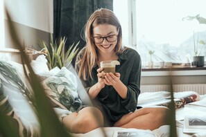 Wifi gratis y ropa de cama 