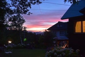 Front of property – evening/night
