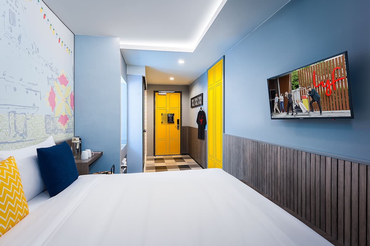 Kamer (One of a Kind Plus) | Een kluis op de kamer, individueel gedecoreerd, een bureau, gratis wifi