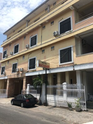 Façade de l’hébergement