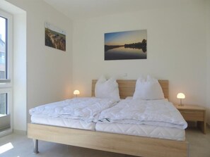 2 Schlafzimmer, Reisekinderbett, kostenloses WLAN, Rollstuhlgeeignet