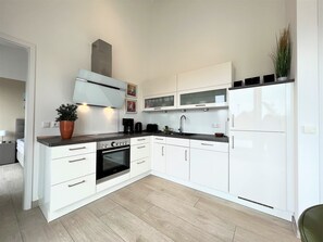 Kühlschrank, Ofen, Herdplatte, Geschirrspüler