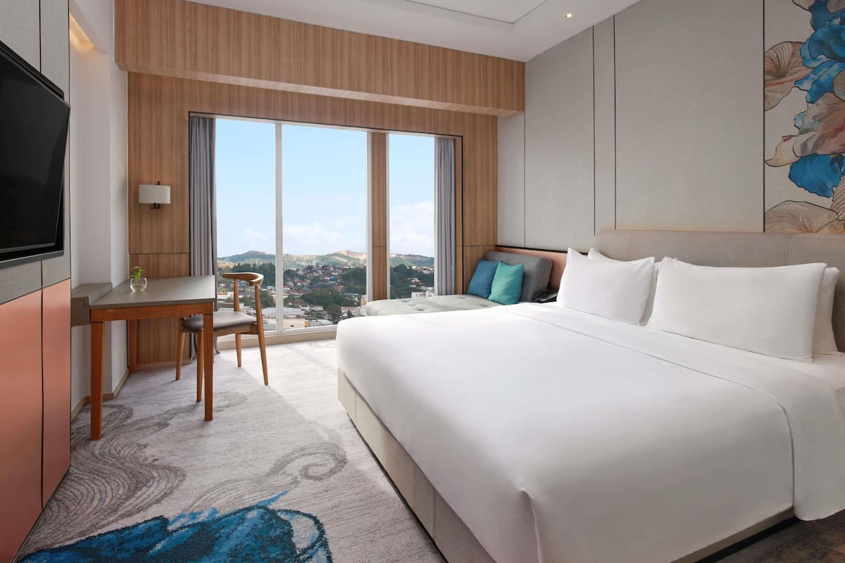 Superior Room, 1 King Bed | View from room