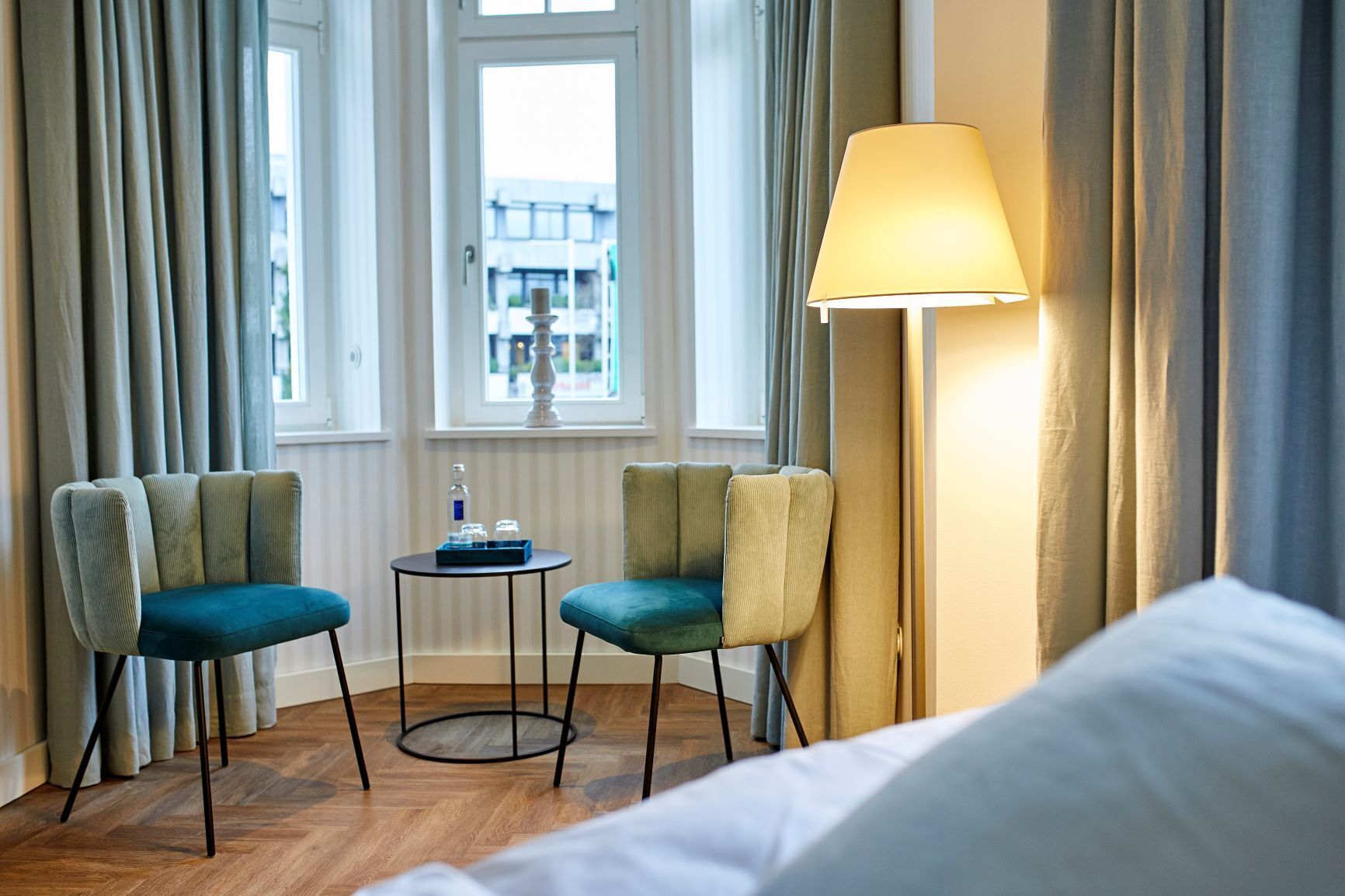 Deluxe-Doppelzimmer | Bettwäsche aus ägyptischer Baumwolle, hochwertige Bettwaren