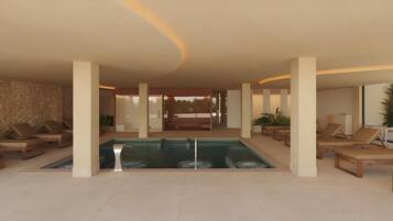 Couples treatment rooms, sauna, hot tub, steam room, massages