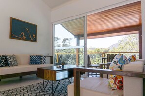 Bangalô Deluxe | Wohnbereich