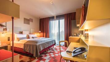 标准开间 | 客房内保险箱、隔音、免费 WiFi、床单