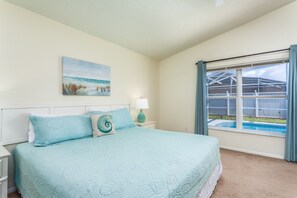 4 habitaciones y ropa de cama 