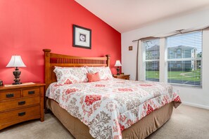 3 bedrooms, bed sheets