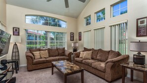 Villa (4 Bedrooms) | Living room - Emerald Island-ru514 (Kissimmee)