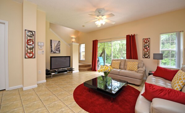 Villa (3 Bedrooms) | Living room