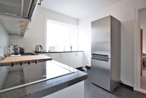 Fridge, microwave, oven, stovetop - Located in downtown Reykjavik, only 200-meter walking distance from the main street Laugavegur (Reykjavik)