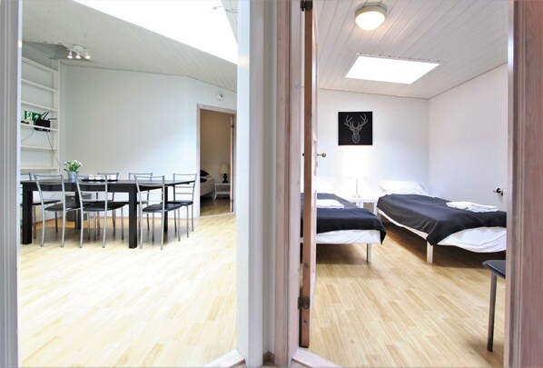 4 habitaciones, wifi y ropa de cama 