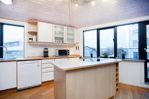 Fridge, microwave, oven, stovetop - Located in downtown Reykjavik, on the corner of Laugavegur and Skólavörðustígur. (Reykjavík)