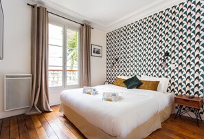 2 bedrooms, WiFi, bed sheets - Sacré Coeur Apartment// 6P (Paris)