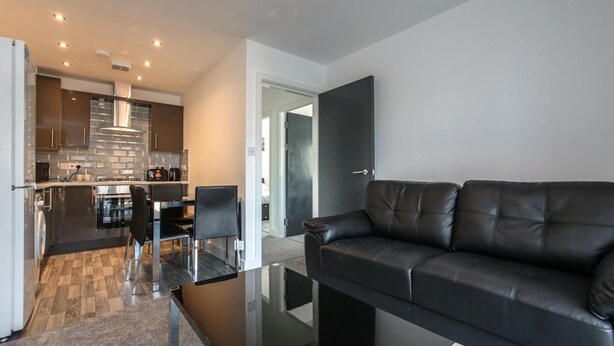 Apartment, 2 Bedrooms (4 Guests) | Living area - Approved Serviced Apartments Liverpool (Liverpool)