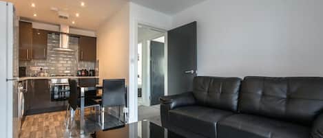 Apartment, 2 Bedrooms (4 Guests) | Living area | 18-inch LCD TV with digital channels, TV