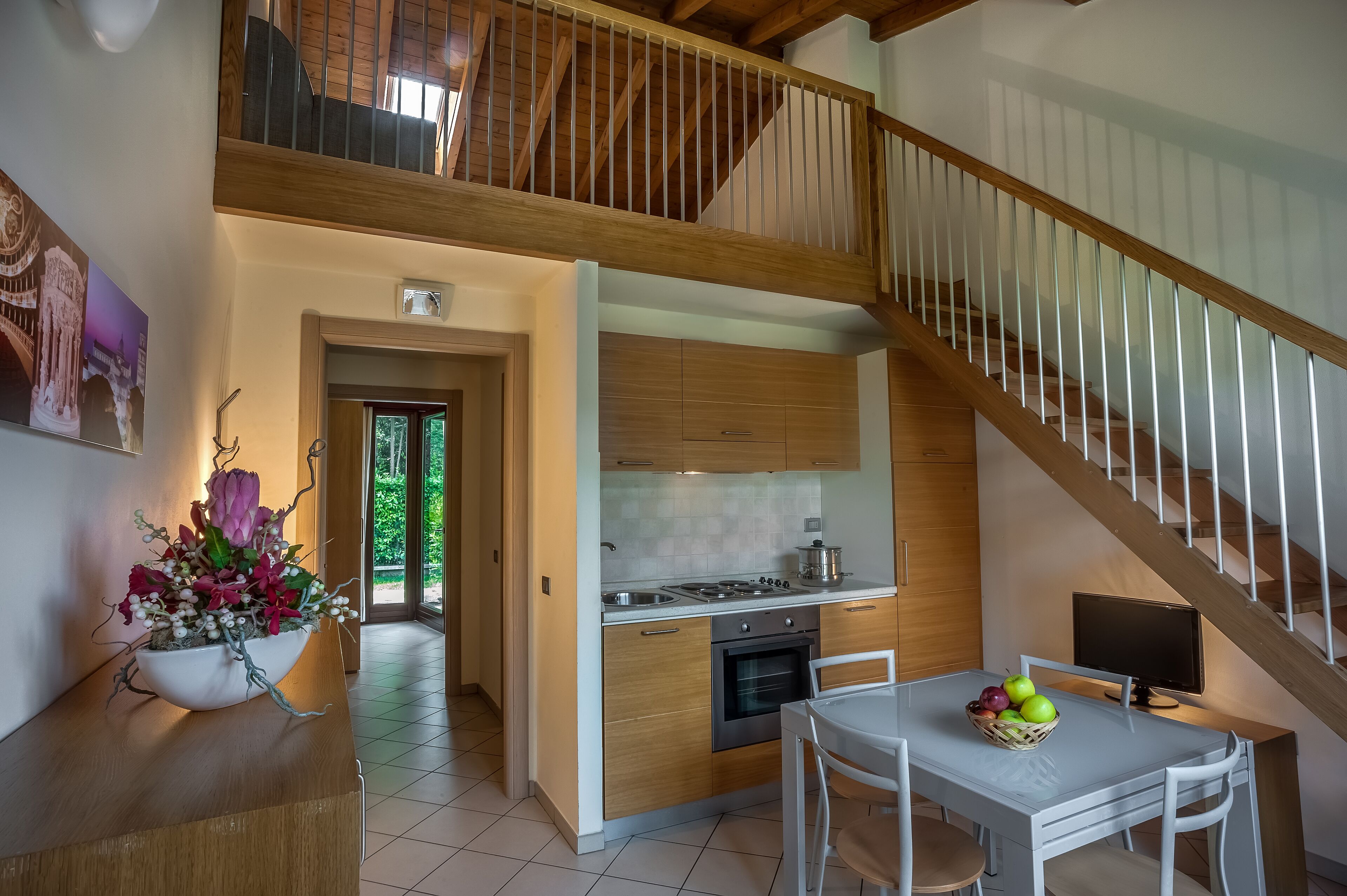 Apartment, 1 Schlafzimmer (4 adults) | Eigene Kochnische | Großer Kühlschrank, Ofen, Herdplatte, Hochstuhl