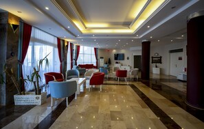 Sala de estar en el lobby