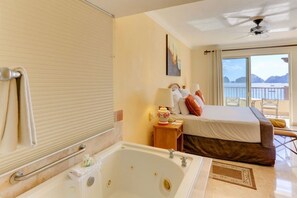2 bedrooms, in-room safe, iron/ironing board, WiFi